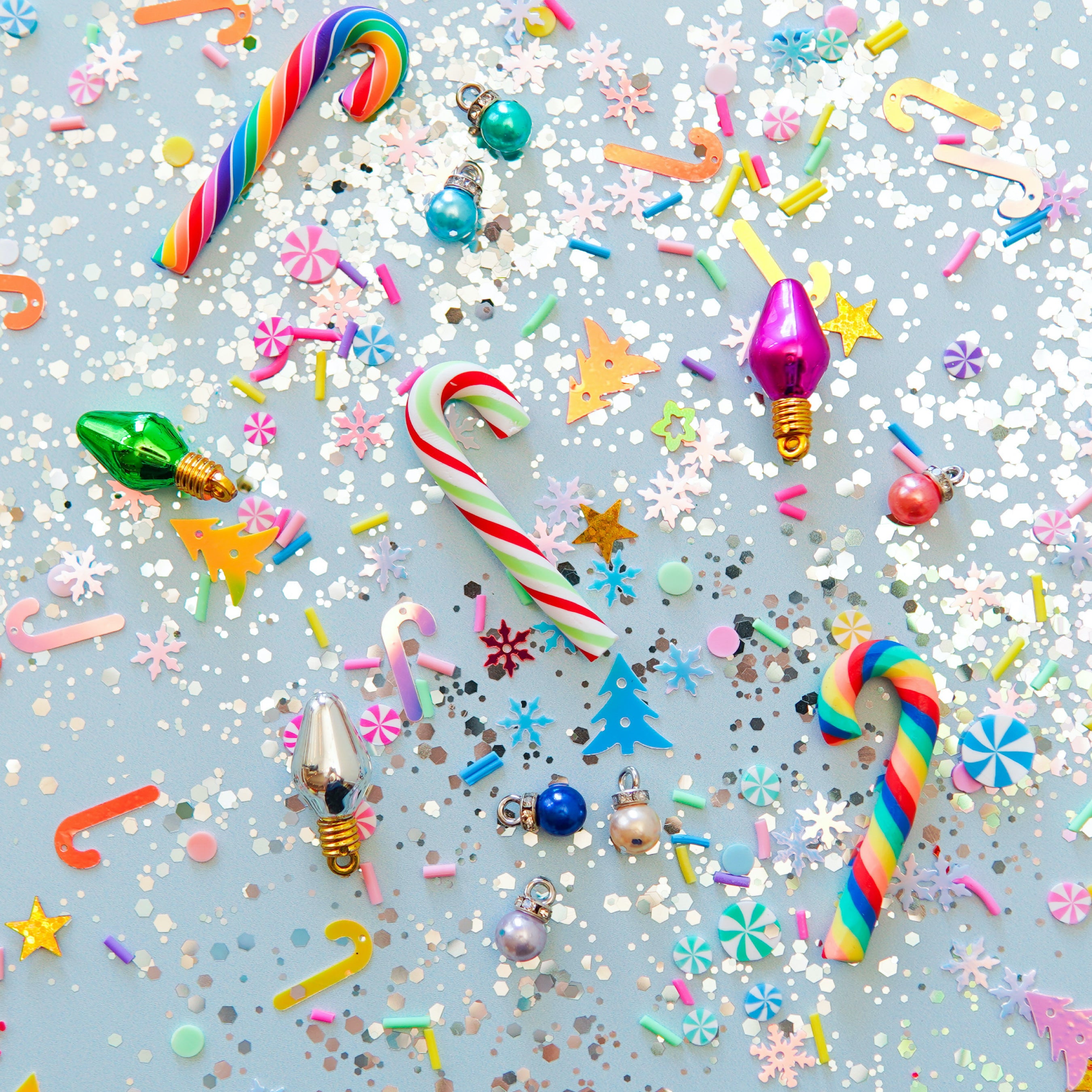 Glo Pals - Sensorik-Zubehör: Fun Fillers Winter Wonderland