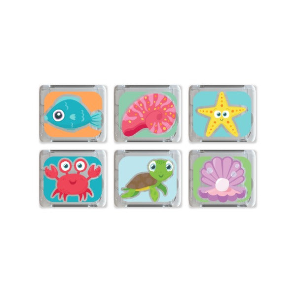 Glo Pals - Badespielzeug Leuchtende Sensorikwürfel Ocean
