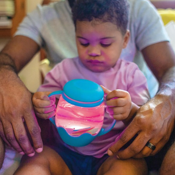 Glo Pals - Spielglas Mini Sensory Blue
