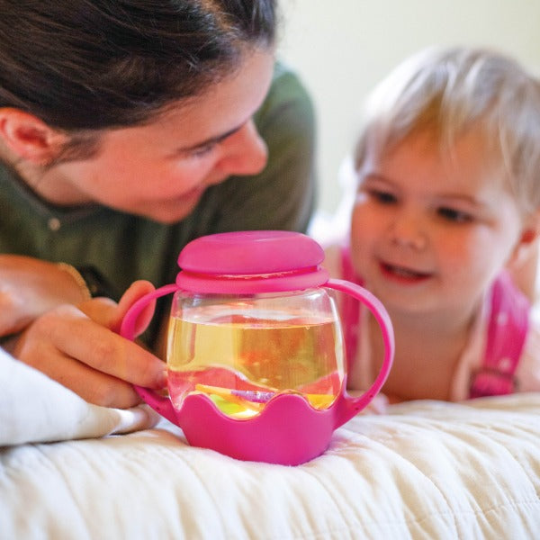 Glo Pals - Spielglas Mini Sensory Pink