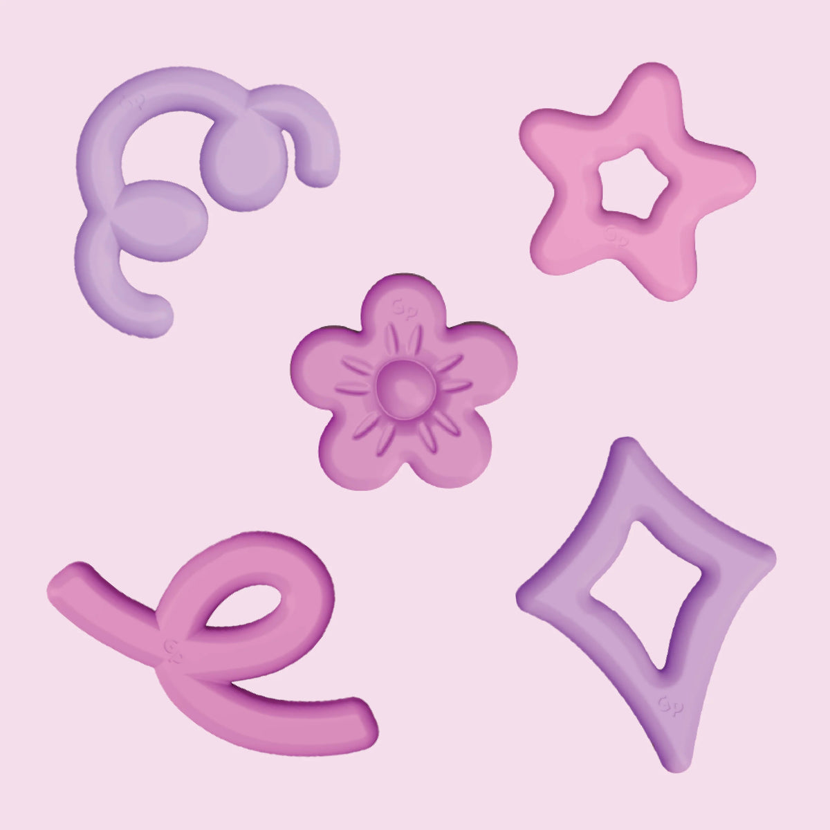 Glo Pals - Spielglas Mini Sensory Pink mit Inhalt