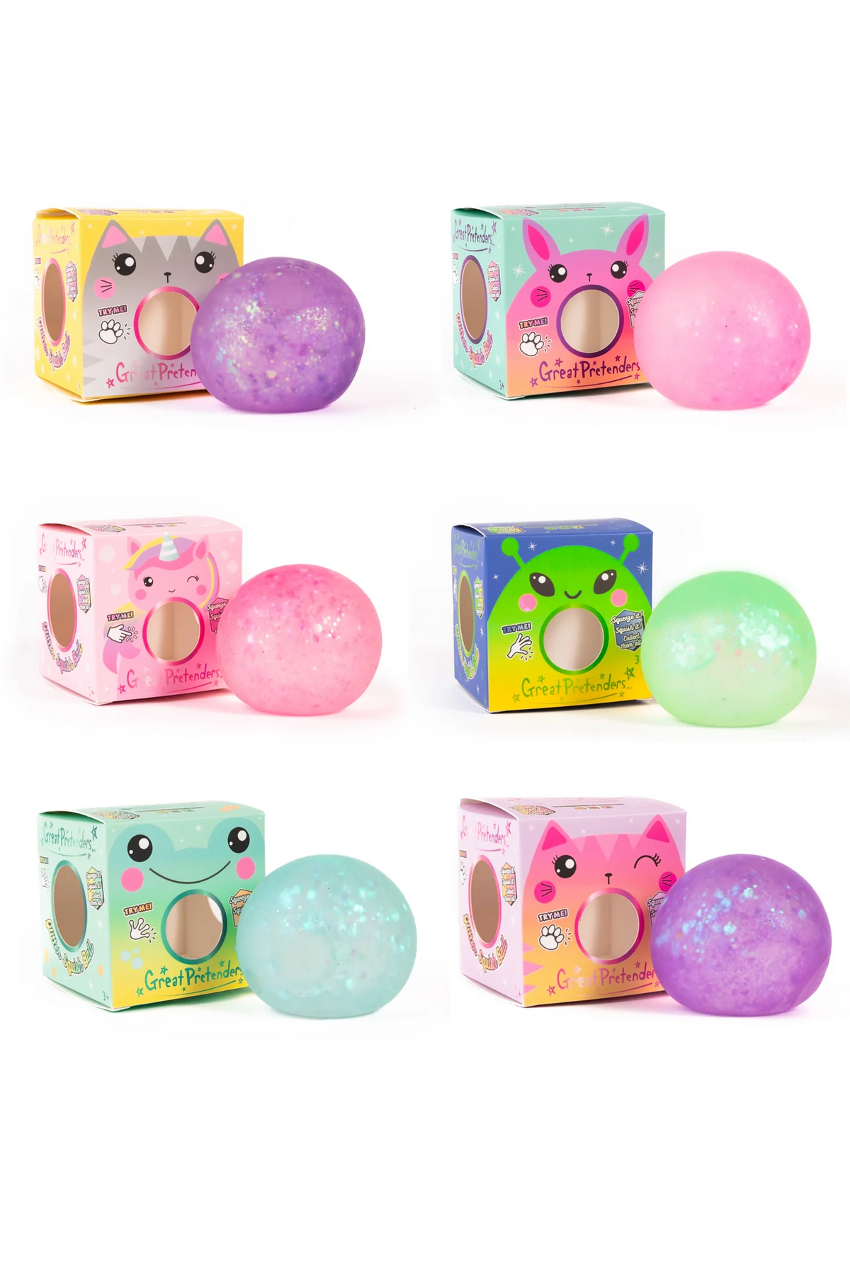 Great Pretenders - Glitzer Squish Ball