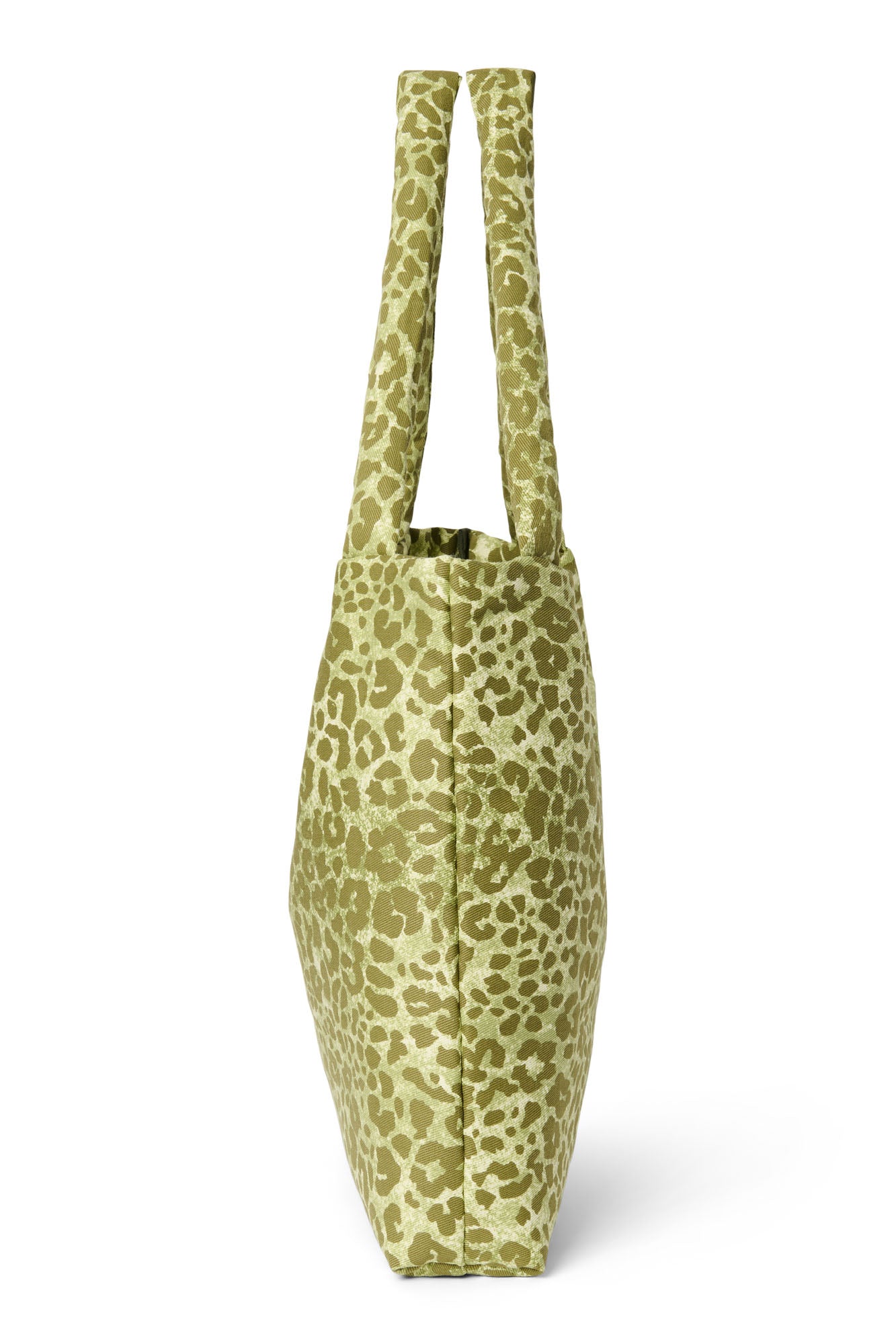 Studio Noos - Tasche Cotton Green Leopard