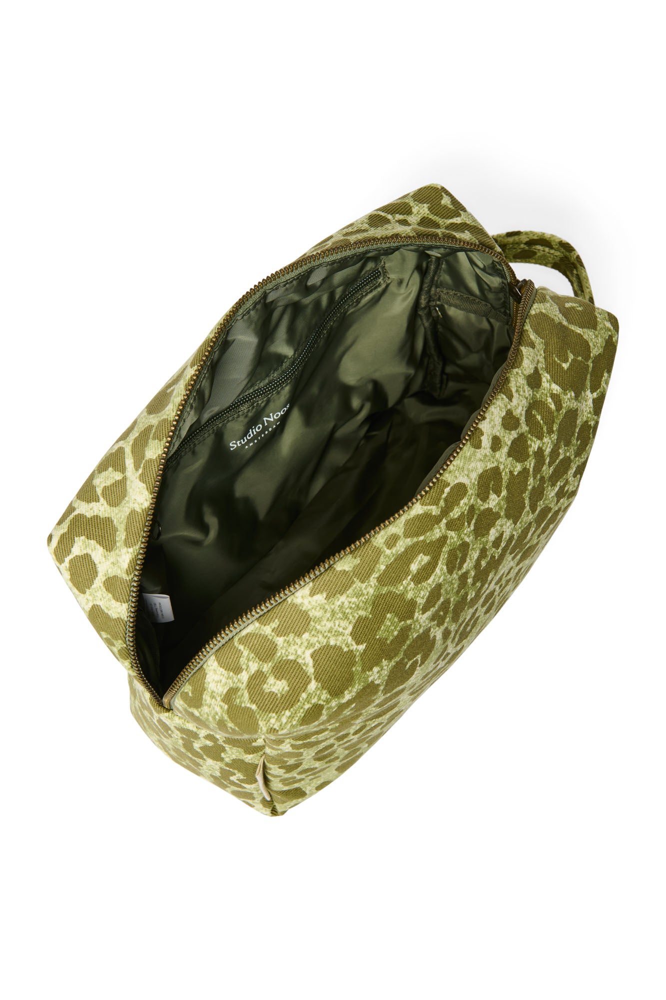 Studio Noos - Kulturbeutel Toiletry Green Leopard