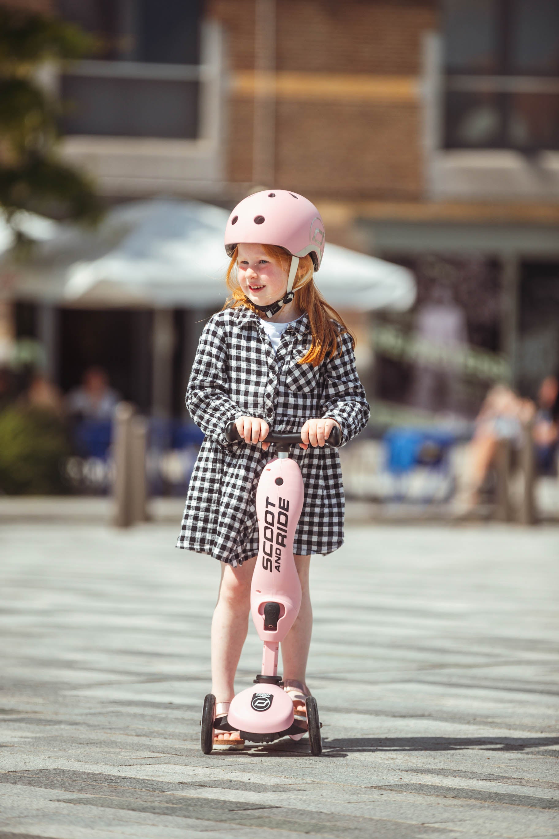 Scoot & Ride - Laufrad/Scooter Highwaykick 1 rose
