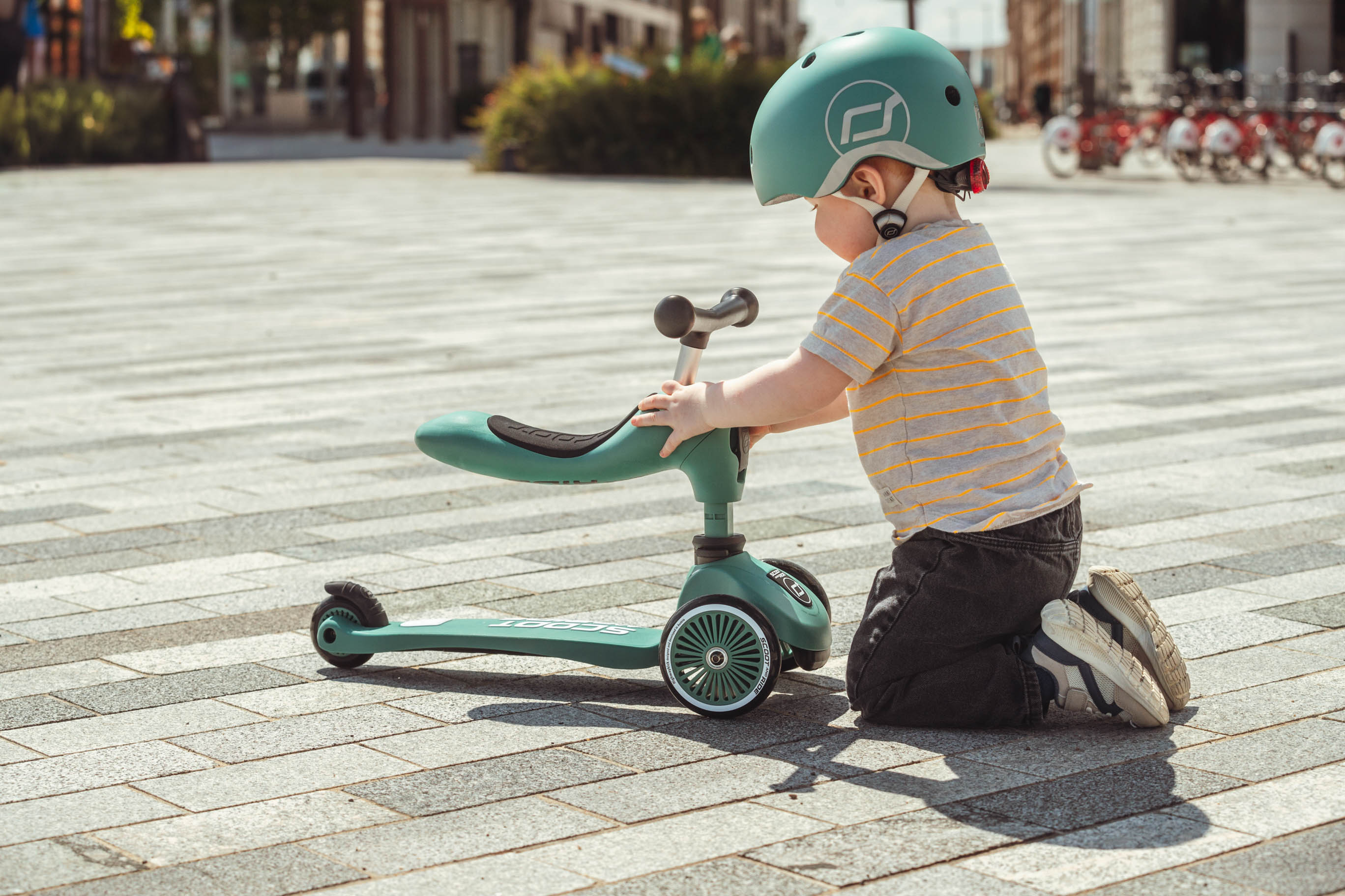 Scoot & Ride - Laufrad/Scooter Highwaykick 1 forest