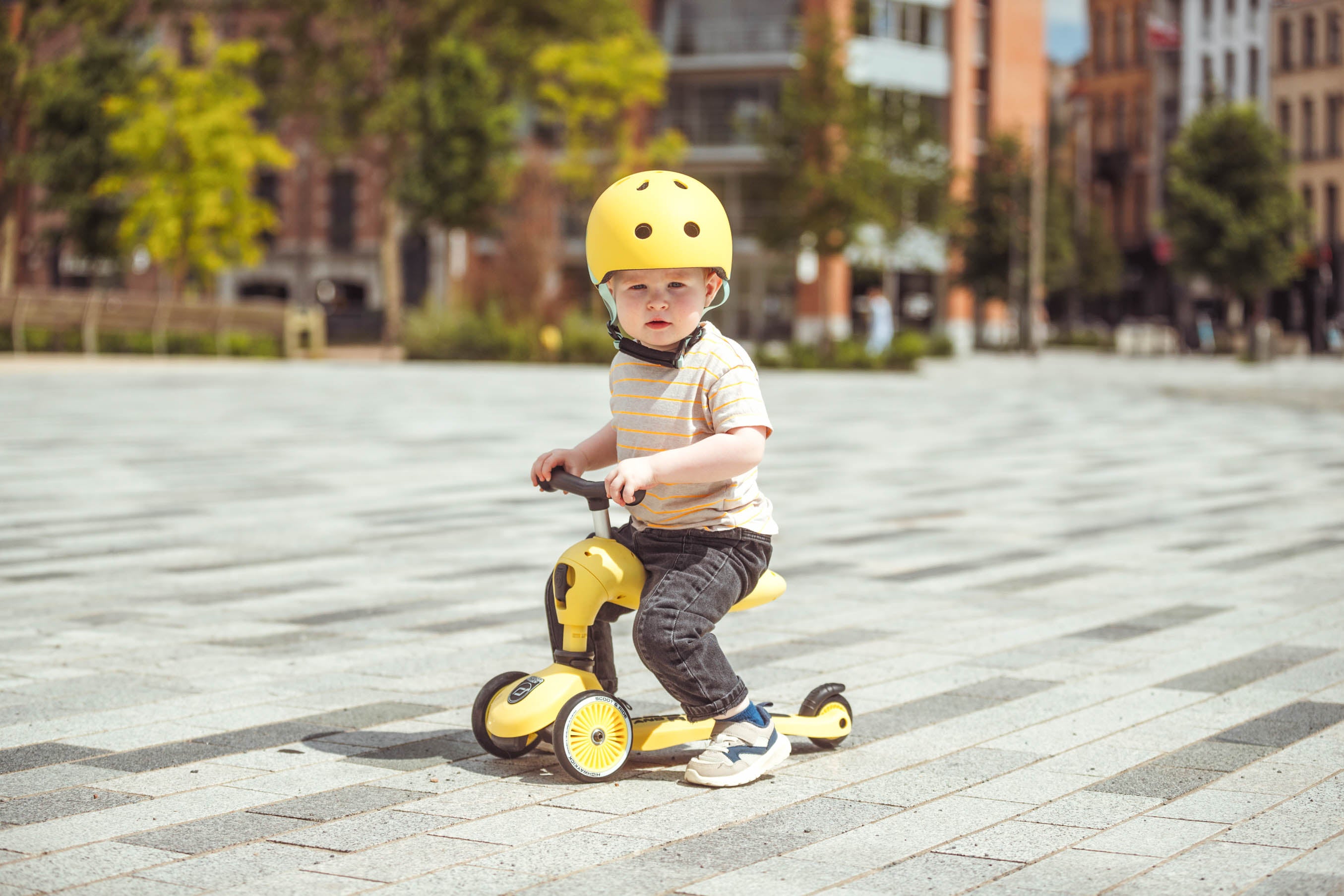 Scoot & Ride - Laufrad/Scooter Highwaykick 1 lemon