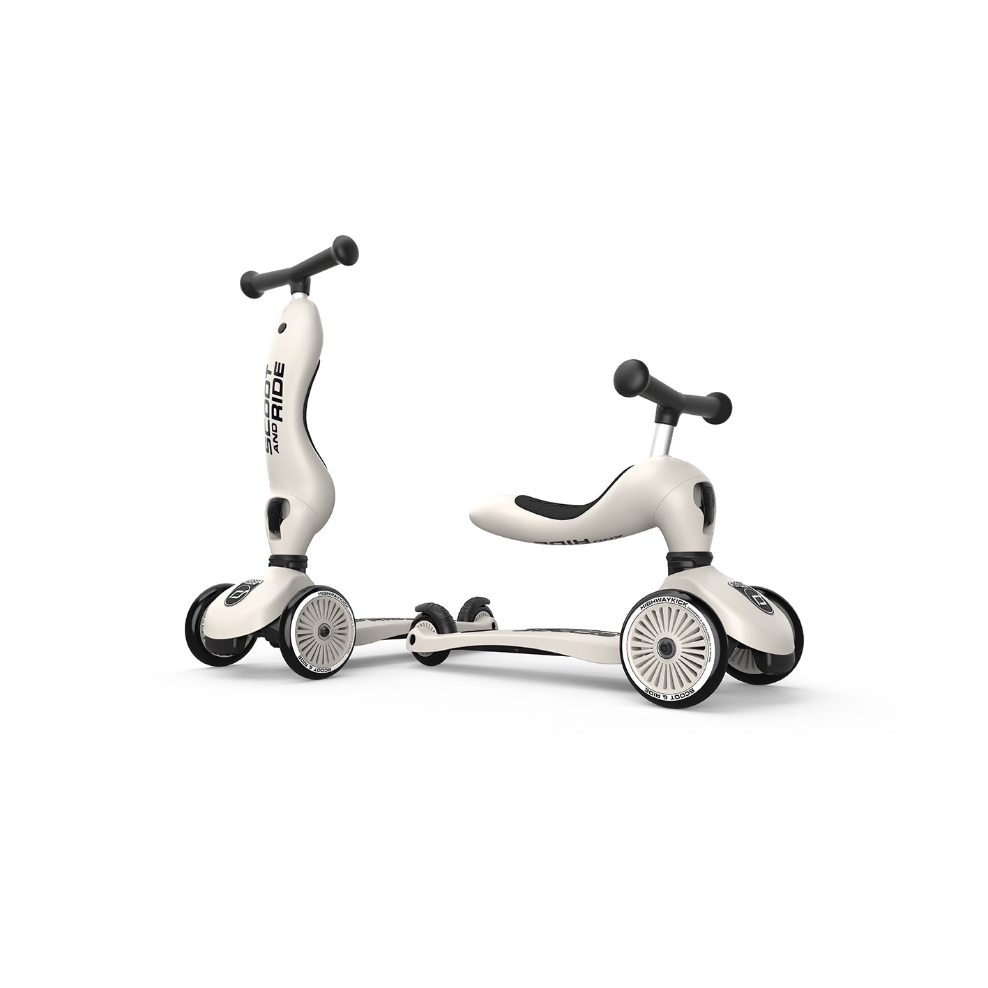 Scoot & Ride - Laufrad/Scooter Highwaykick 1 ash