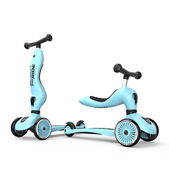 Scoot & Ride - Laufrad/Scooter Highwaykick 1 blueberry