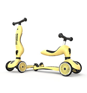 Scoot & Ride - Laufrad/Scooter Highwaykick 1 lemon