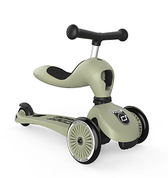 Scoot & Ride - Laufrad/Scooter Highwaykick 1 Olive