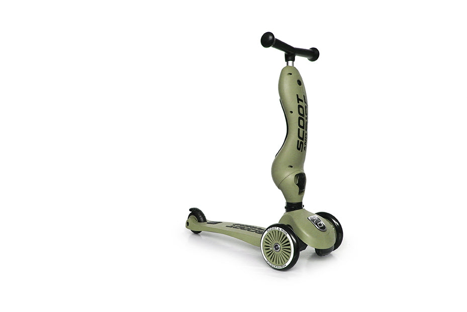 Scoot & Ride - Laufrad/Scooter Highwaykick 1 Olive