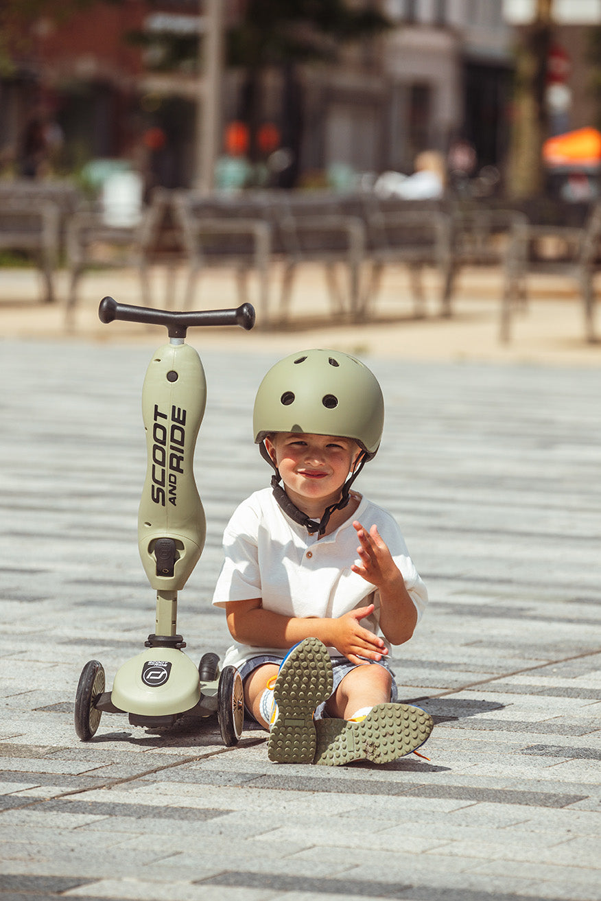 Scoot & Ride - Laufrad/Scooter Highwaykick 1 Olive