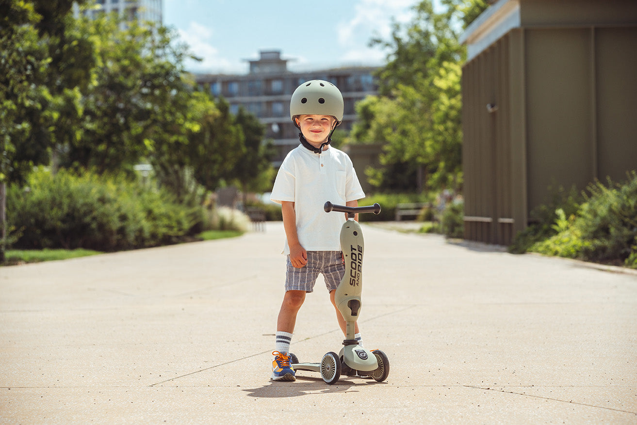 Scoot & Ride - Laufrad/Scooter Highwaykick 1 Olive