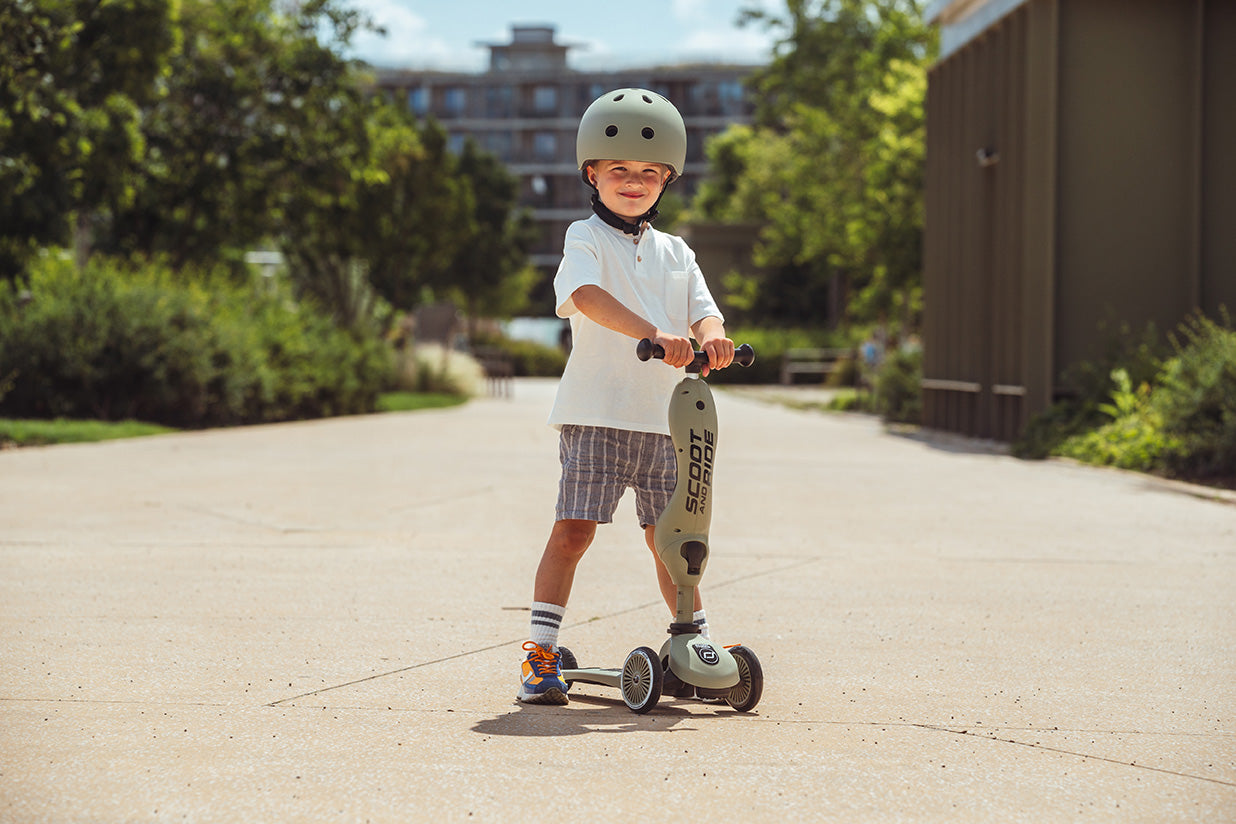 Scoot & Ride - Laufrad/Scooter Highwaykick 1 Olive