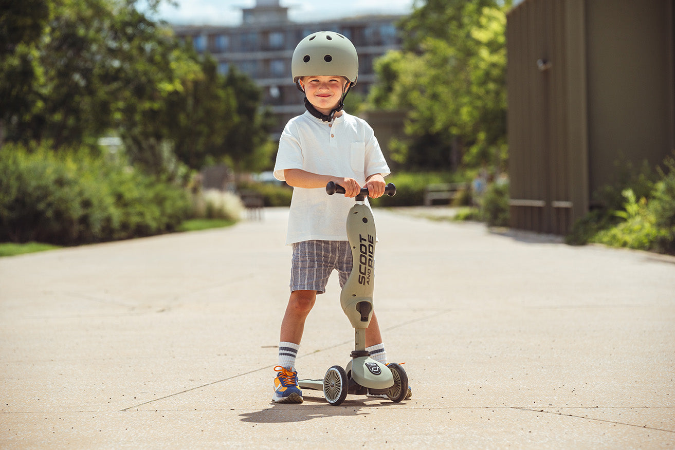 Scoot & Ride - Laufrad/Scooter Highwaykick 1 Olive