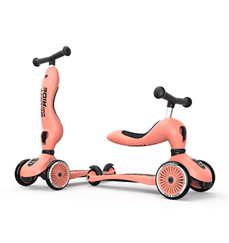 Scoot & Ride - Laufrad/Scooter Highwaykick 1 peach
