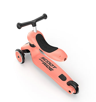 Scoot & Ride - Laufrad/Scooter Highwaykick 1 peach