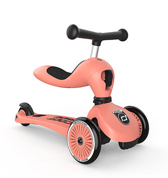 Scoot & Ride - Laufrad/Scooter Highwaykick 1 peach