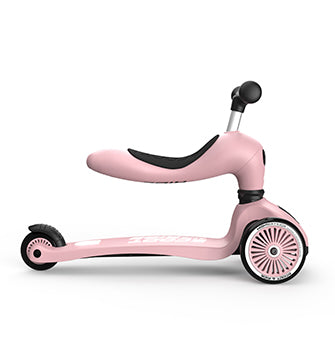Scoot & Ride - Laufrad/Scooter Highwaykick 1 rose