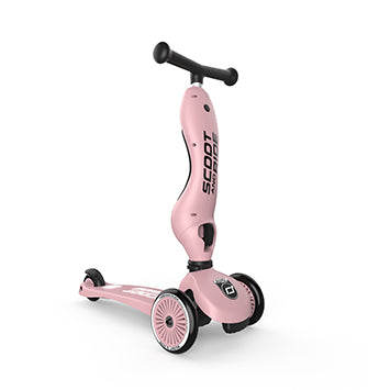 Scoot & Ride - Laufrad/Scooter Highwaykick 1 rose