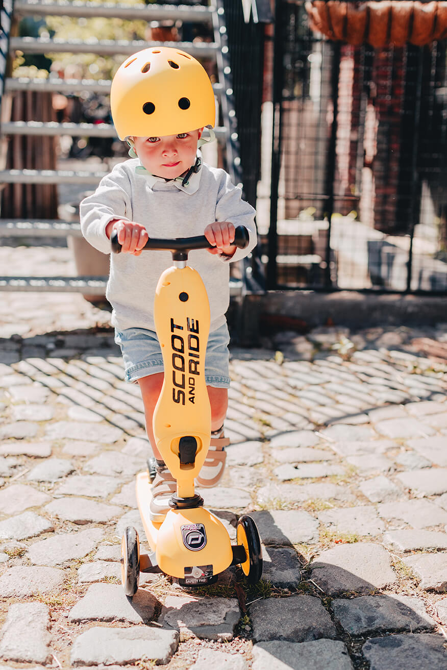 Scoot & Ride - Laufrad/Scooter Highwaykick 1 lemon