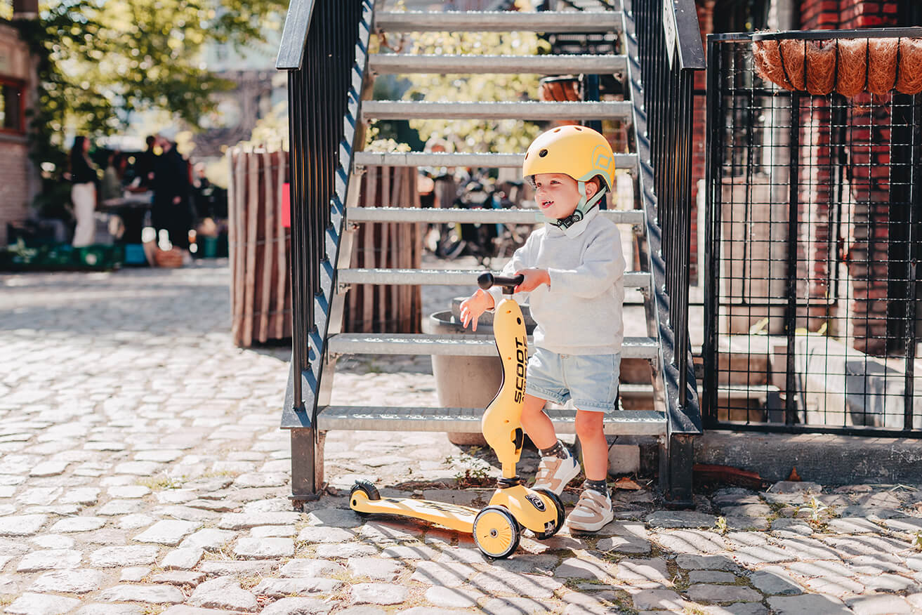 Scoot & Ride - Laufrad/Scooter Highwaykick 1 lemon