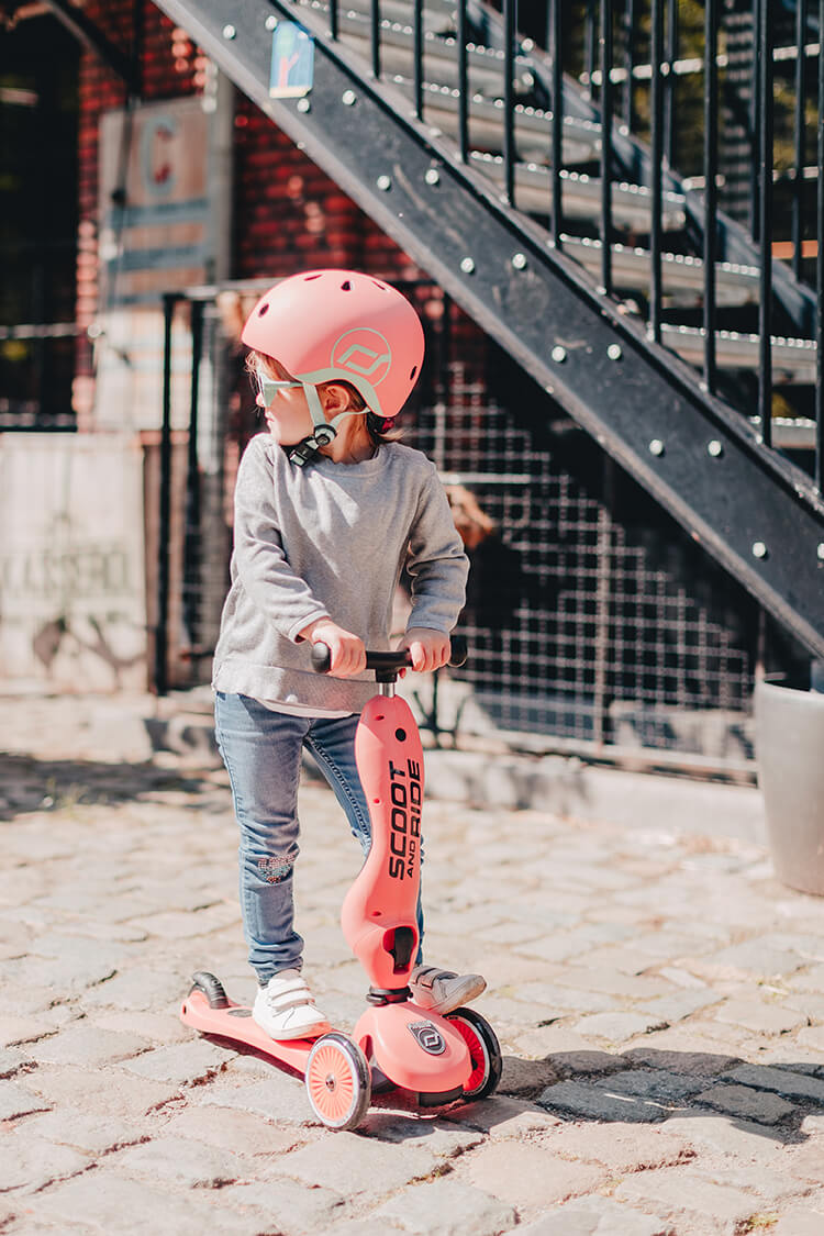 Scoot & Ride - Laufrad/Scooter Highwaykick 1 peach