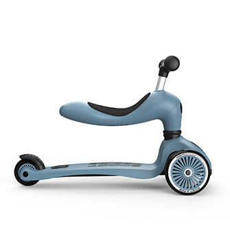 Scoot & Ride - Laufrad/Scooter Highwaykick 1 steel