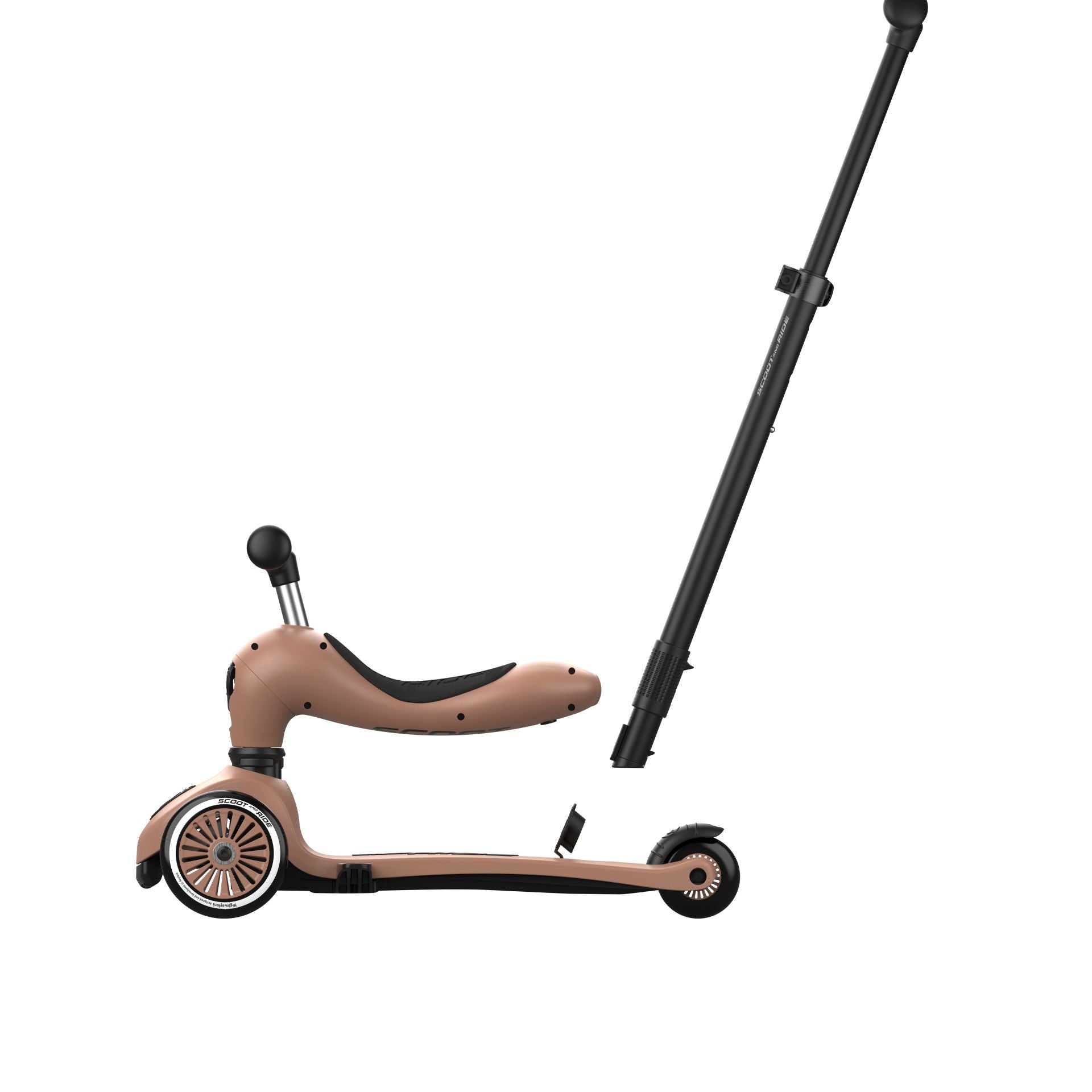 Scoot & Ride - Highwaykick 1 Push and Go Scooter Mocha