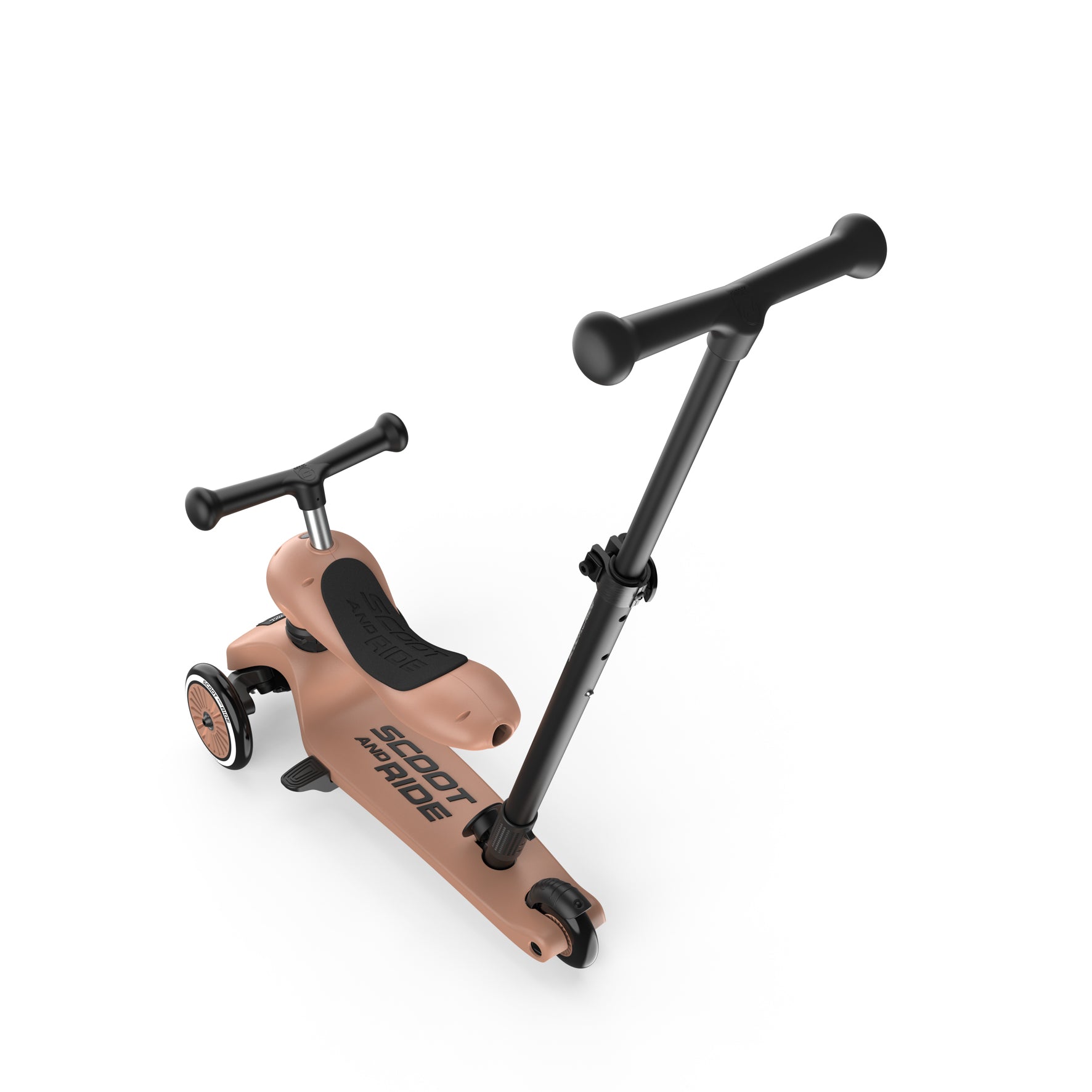 Scoot & Ride - Highwaykick 1 Push and Go Scooter Mocha