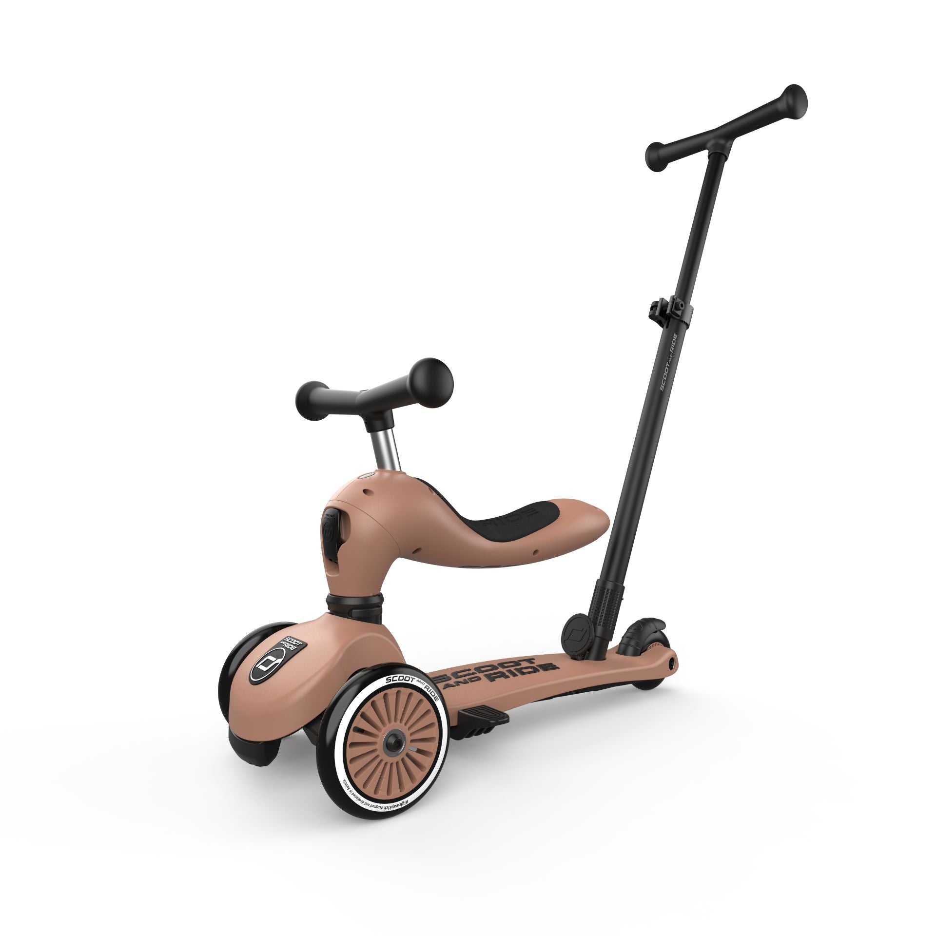 Scoot & Ride - Highwaykick 1 Push and Go Scooter Mocha