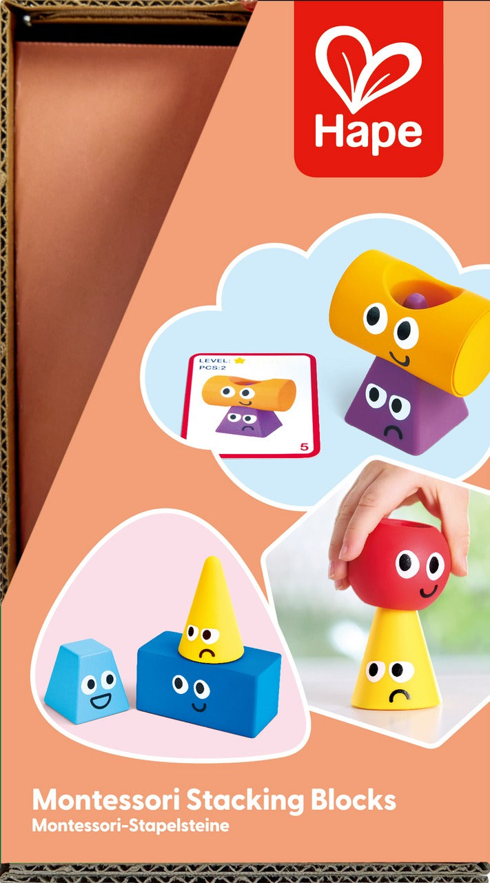 Hape - Montessori Stapelsteine