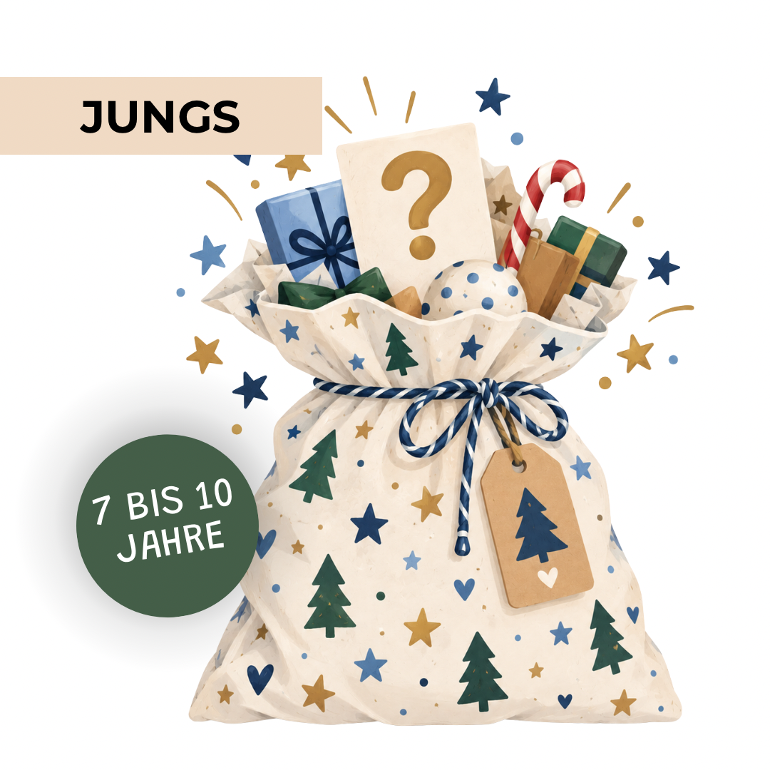 Adventskalender Mystery Bag für Jungs von 7-10 Jahren