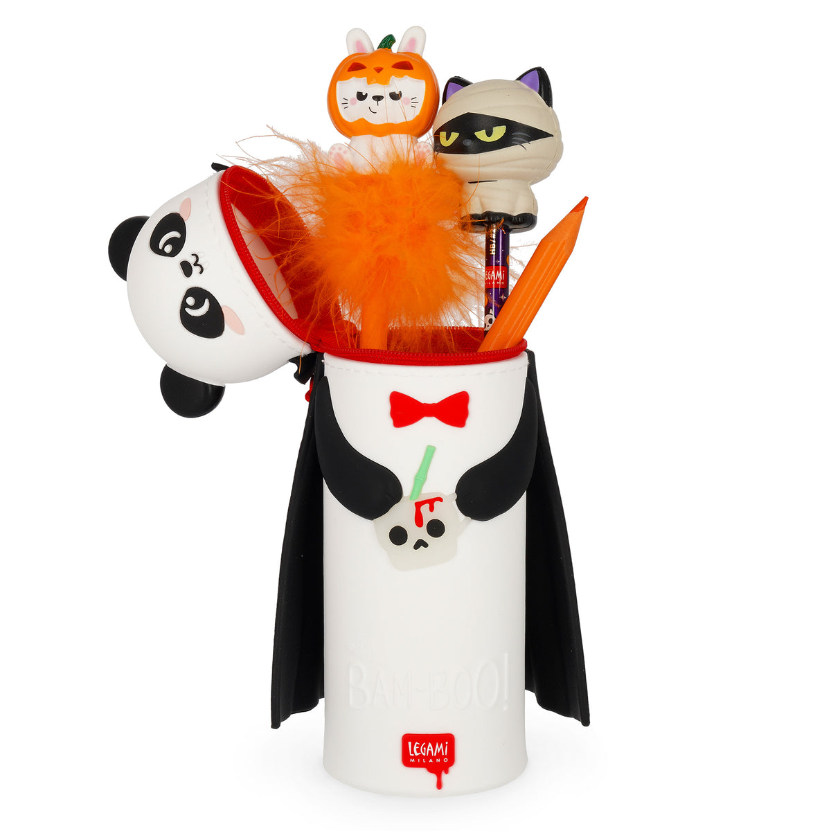 Legami - HALLOWEEN 2-in-1 Mäppchen aus Silikon Kawaii