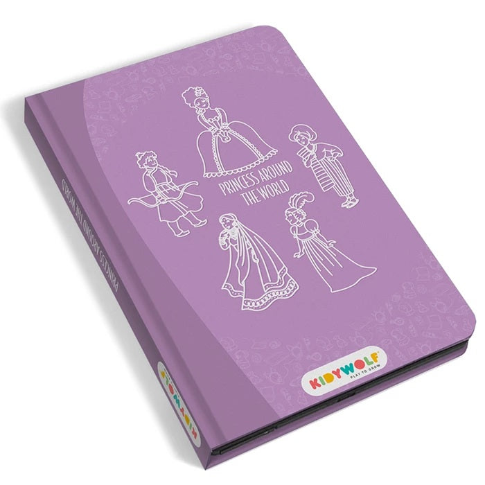 KIDYWOLF - Digitales Malbuch Kidydraw-Mini: Prinzessin