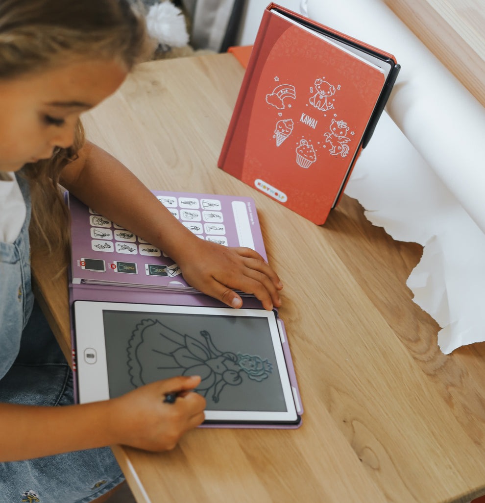 KIDYWOLF - Digitales Malbuch Kidydraw-Mini: Prinzessin