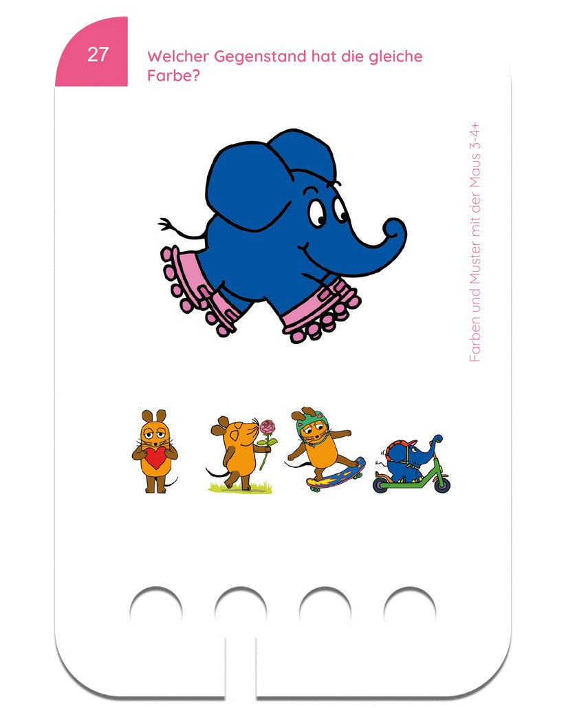 Kölner Lernspielverlag - Farben und Muster mit der Maus 3-4