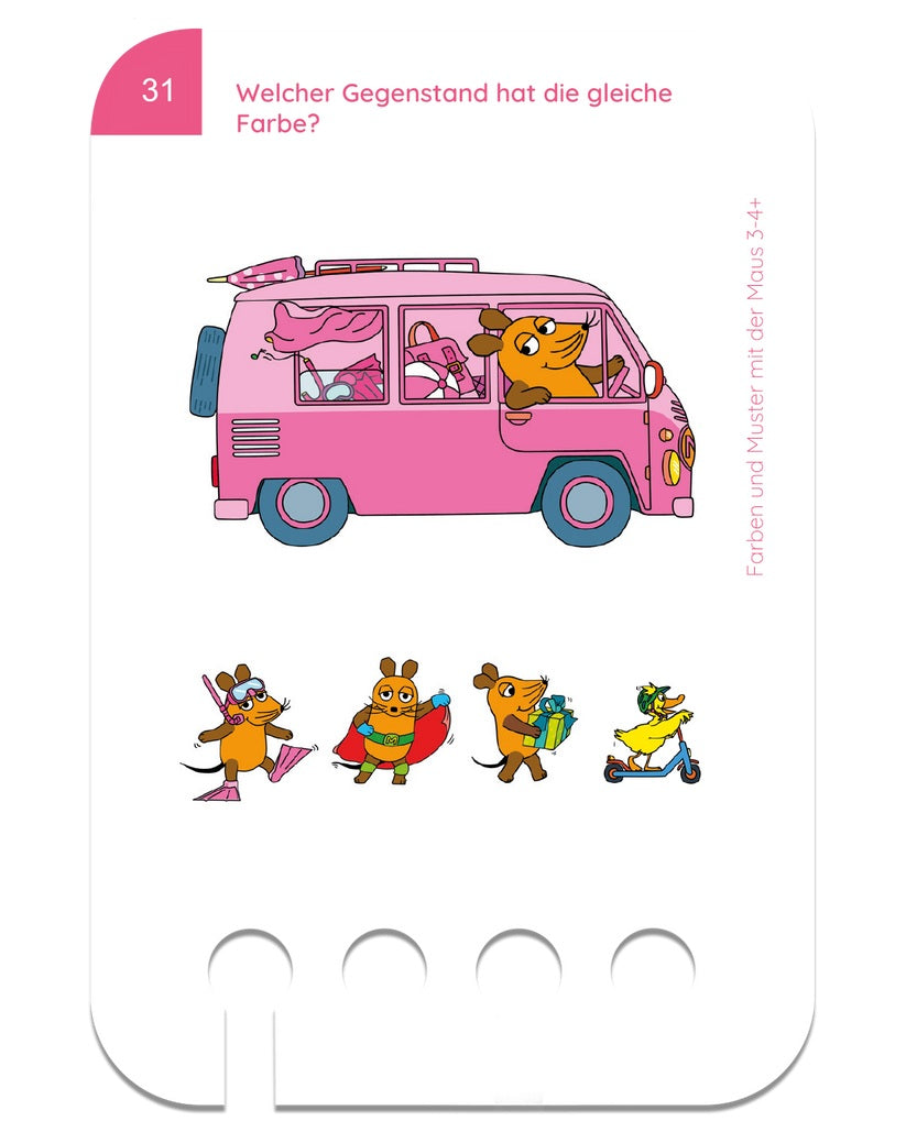 Kölner Lernspielverlag - Farben und Muster mit der Maus 3-4
