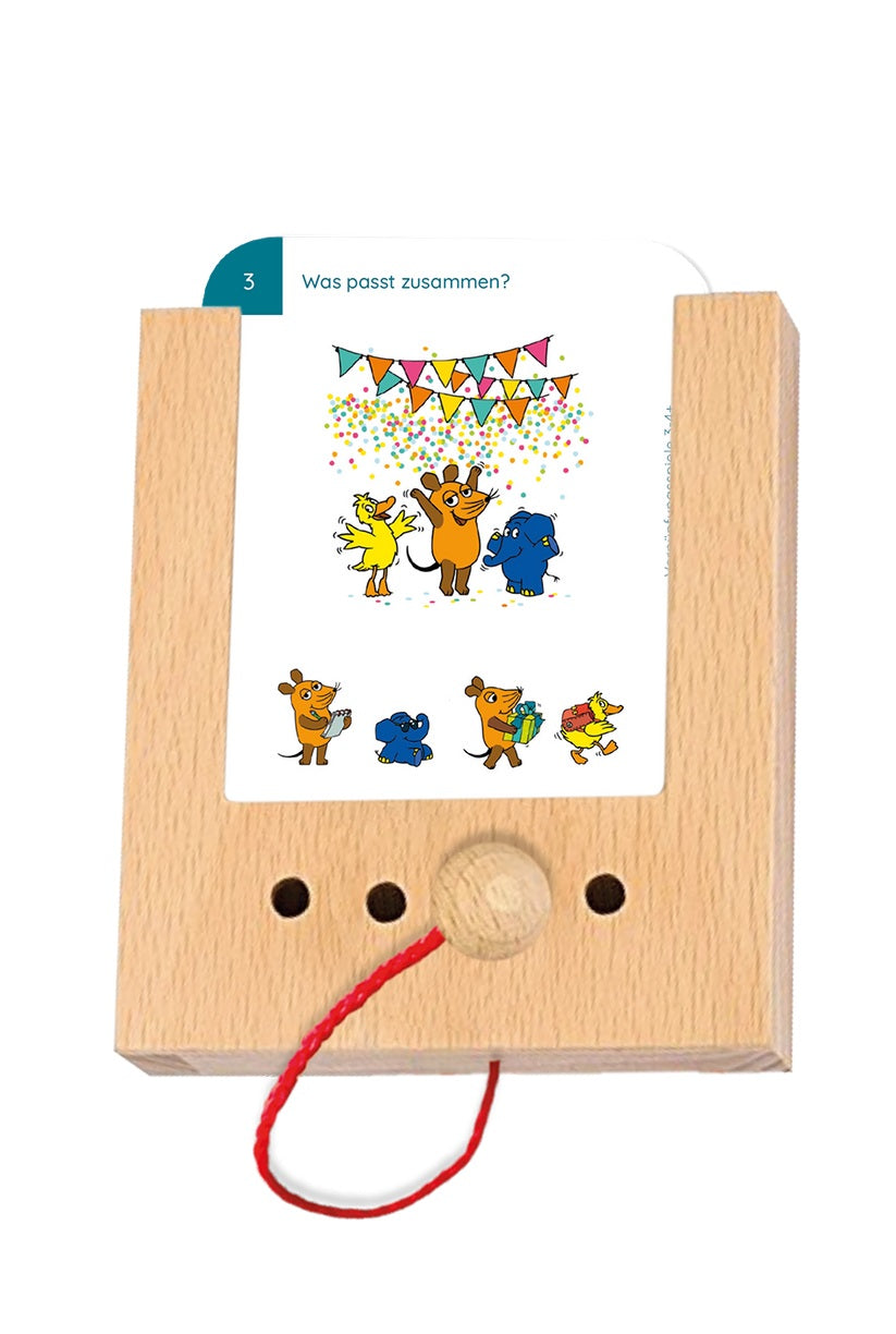 Kölner Lernspielverlag -  Lochkasten Starterset mit der Maus ab 3-4 Jahren