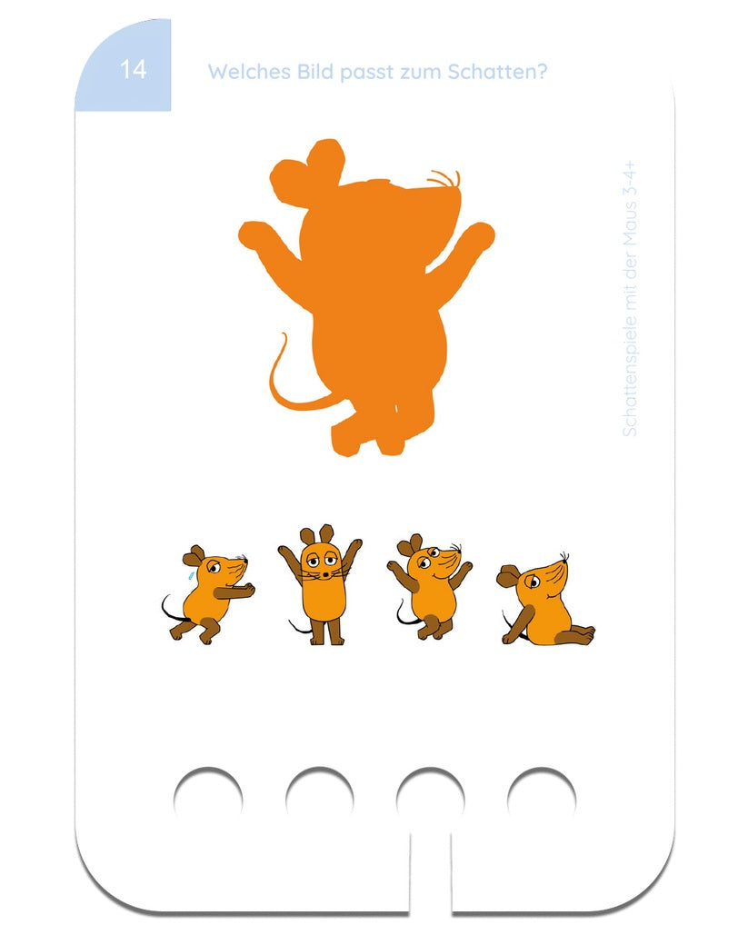 Kölner Lernspielverlag - Schattenspiele mit der Maus 3-4