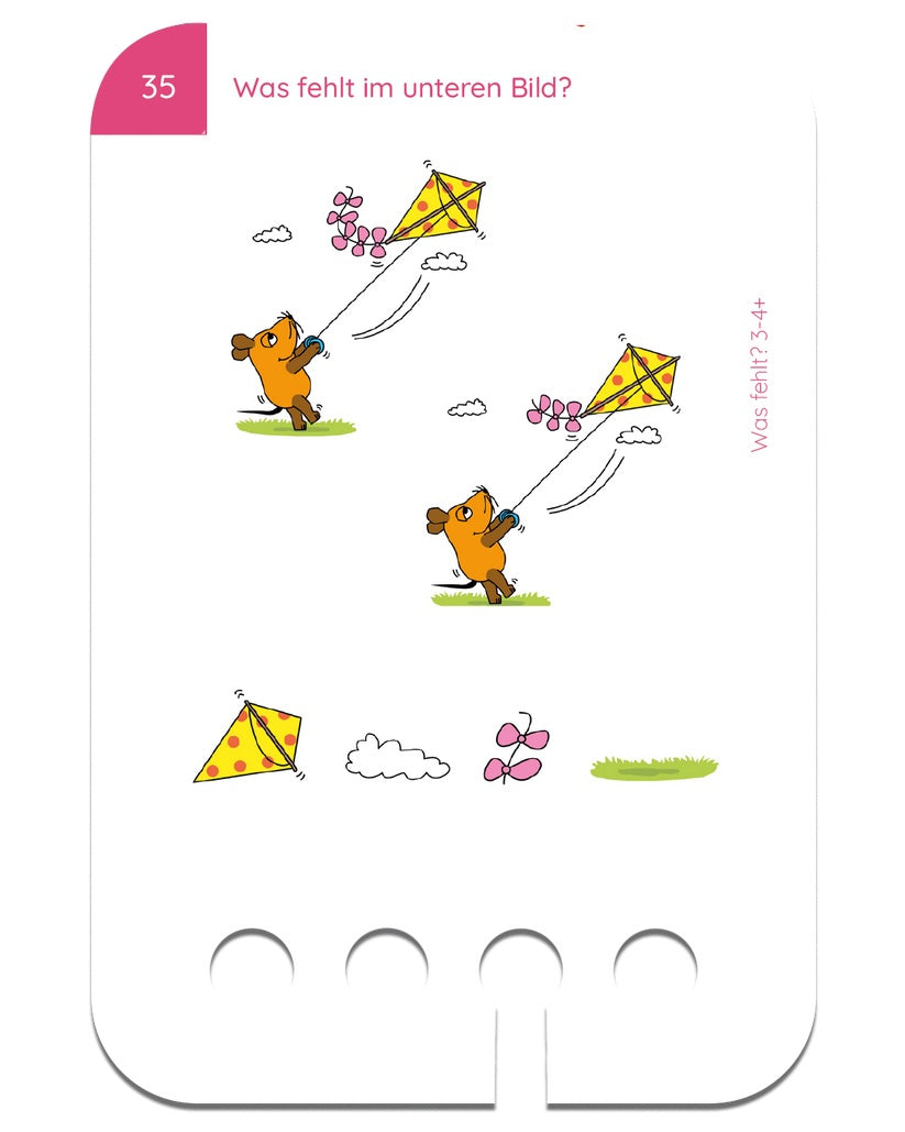 Kölner Lernspielverlag - Was fehlt mit der Maus 3-4