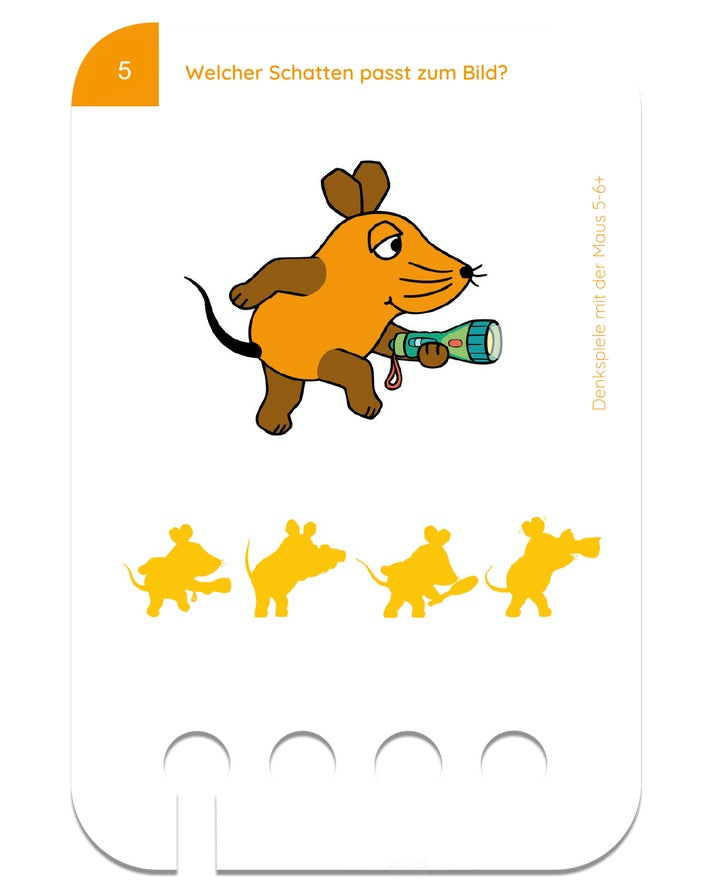 Kölner Lernspielverlag -  Lochkasten Starterset mit der Maus ab 5-6 Jahren