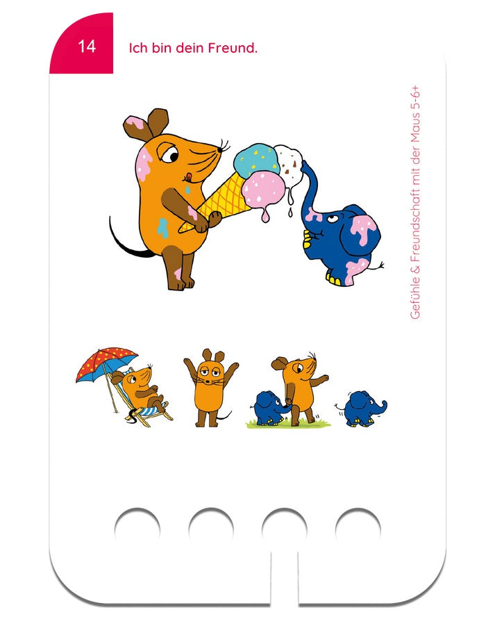 Kölner Lernspielverlag -  Lochkasten Starterset mit der Maus ab 5-6 Jahren