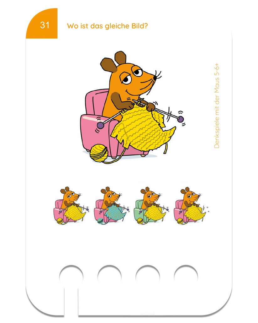 Kölner Lernspielverlag - Denkspiele mit der Maus 5-6