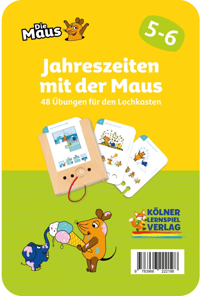 Kölner Lernspielverlag - Jahreszeiten mit der Maus 5-6