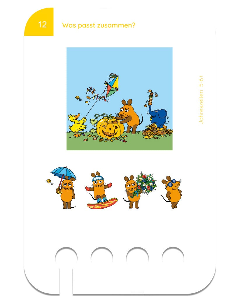 Kölner Lernspielverlag - Jahreszeiten mit der Maus 5-6