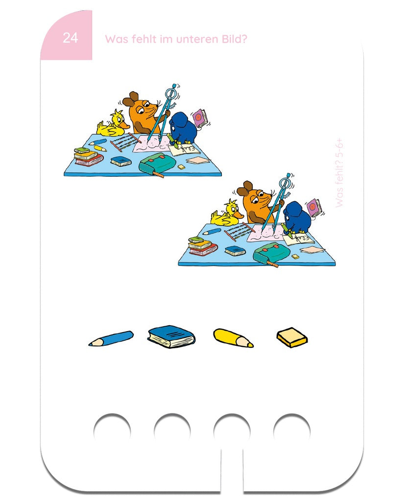 Kölner Lernspielverlag - Was fehlt mit der Maus 5-6