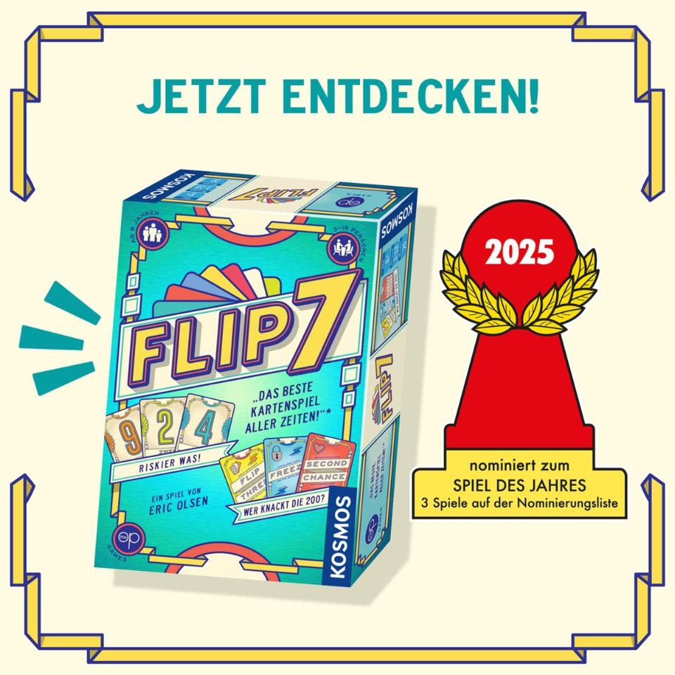 Kosmos - Kartenspiel Flip 7