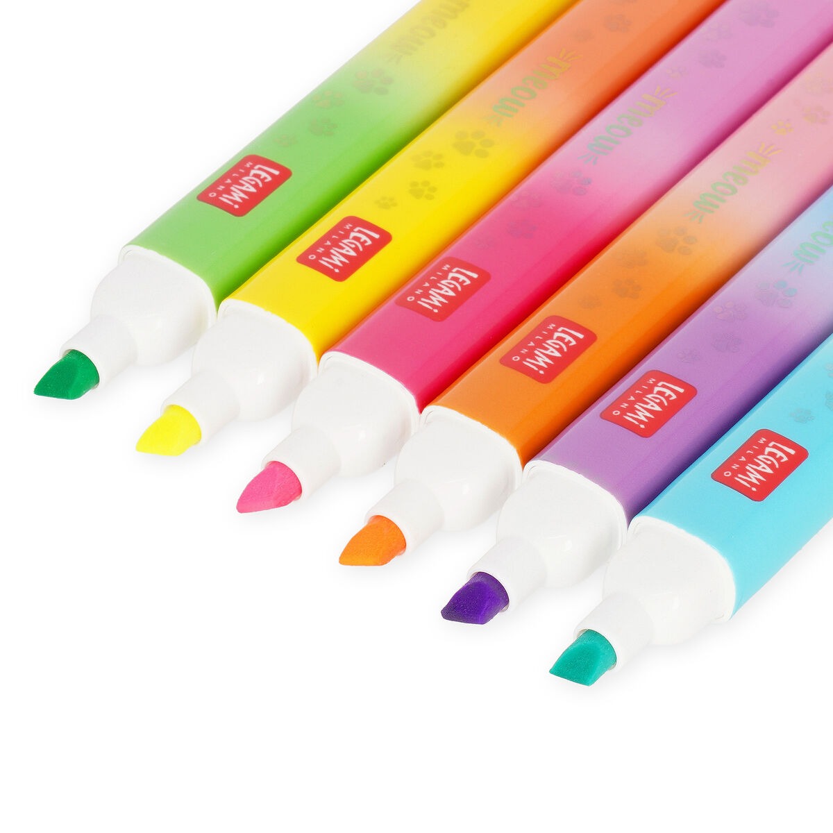 Legami - Marker Dual-Tip Kitty 6er Set
